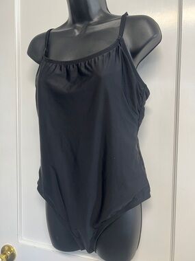 Hurley Swimsuit one piece black ladies size XL